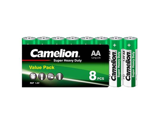 Camelion Super HD baterija Green, R6, box 8