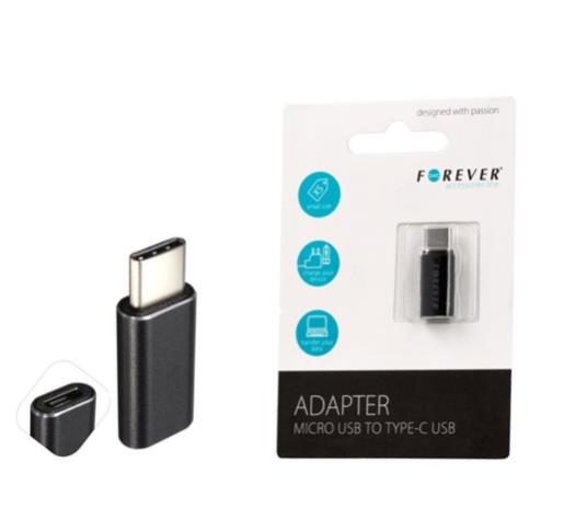 Forever adapter micro USB / Type C