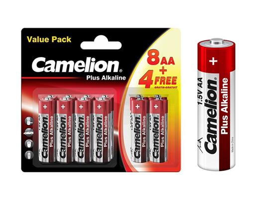 Camelion Plus alkalna baterija, LR6, 8+4 gratis