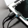 Borofone magnetni kabl USB - Lightning, 1,2 m, 2,4A, BU16
