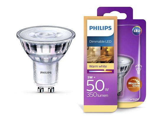 Philips dimabilna LED sijalica, GU10, WW, 5.5W