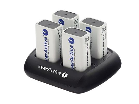 Everactive profesionalni punjač NC109 za baterije 9V blok