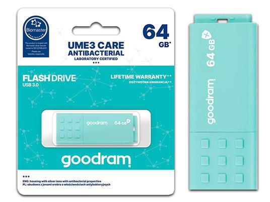 GoodRam USB Flash Drive 3.0 64GB UME3 CARE
