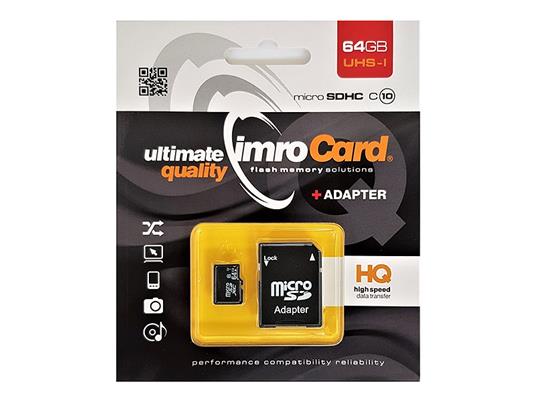 Imro microSD memorijska kartica 64Gb sa adapterom