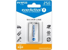 Everactive punjiva baterija 6F22 9V, 250mAh