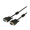 Kabl VGA utikač - sub-D 15 utičnica, 1,8m, crni