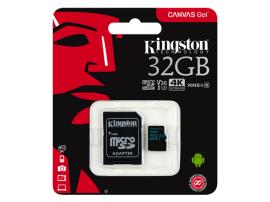 Kingston microSD kartica, 32GB + adapter, SDCSG2/32GB
