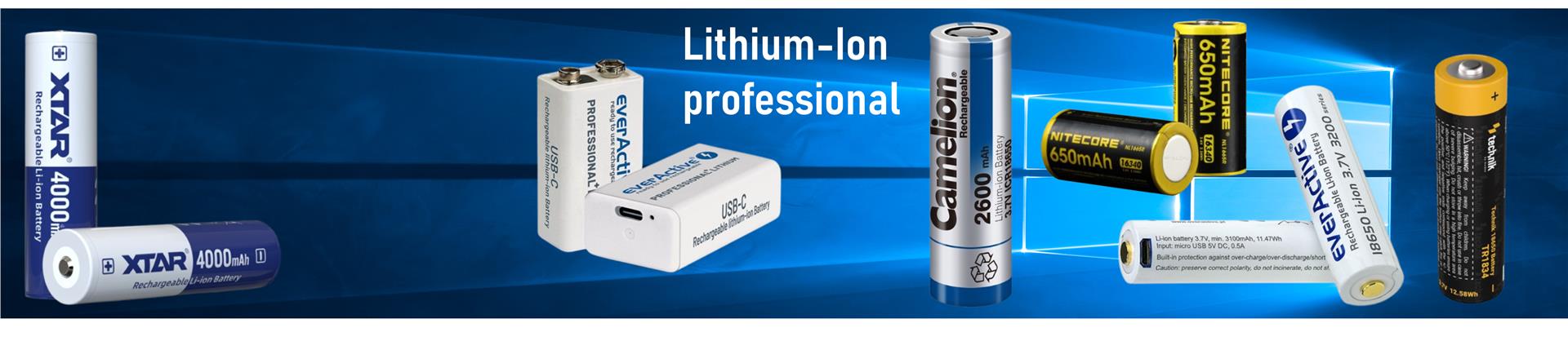 Li-ion baterije svih veličina