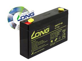 Long VRLA baterija, 6V, 7000mAh, WP7-6