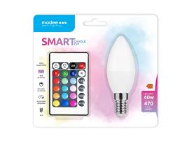 Modee LED smart sijalica 4,9W E14 270° RGB+W (470 lumen)