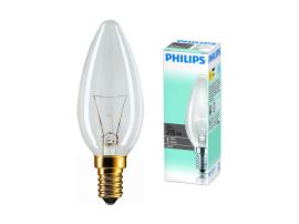 Philips bistra sveća, 25W, E14