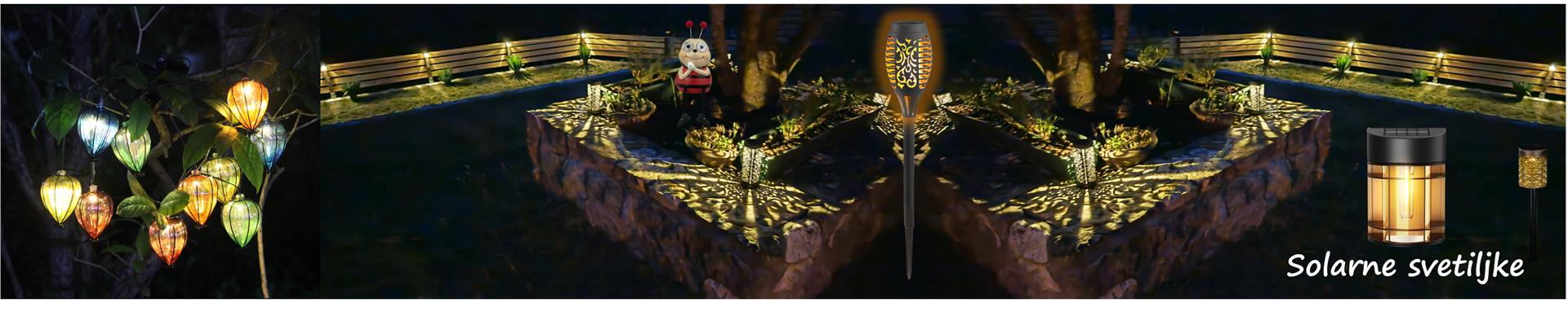 Solarna rasveta za dvorište