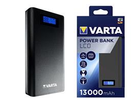 Varta eksterna baterija, Powerbank, LCD, 13000mAh