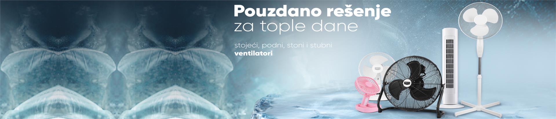 Ventilatori i rashladni uređaji za dom i kancelariju