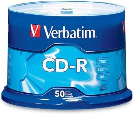 Verbatim CD-R, spindle, 1/50