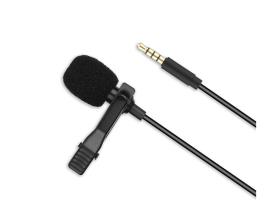 XO mikrofon MKF01, džek 3,5mm, crni