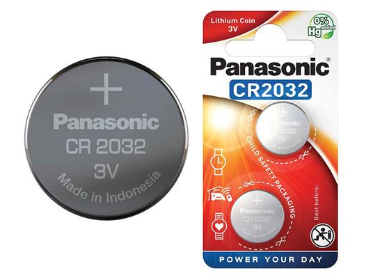Panasonic litijumska baterija CR2032 1/2