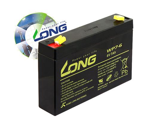 Long VRLA baterija, 6V, 7000mAh, WP7-6
