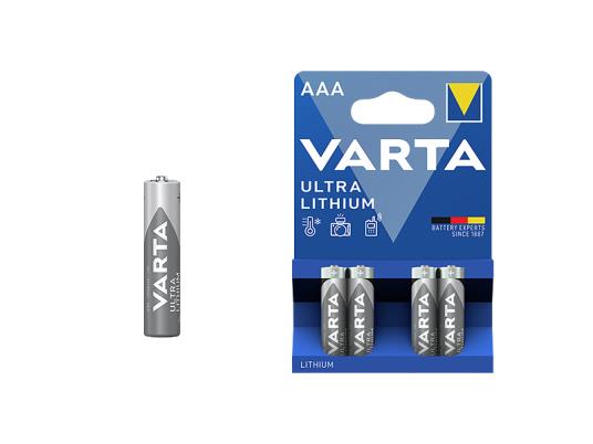 Varta baterija ultra litijum AAA, 1,5V/1100mAh